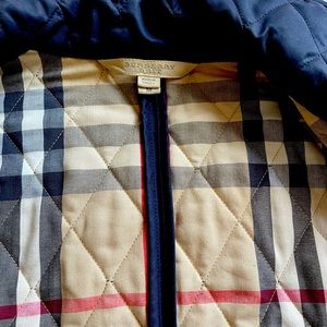 Authentic Burberry quilted jacket